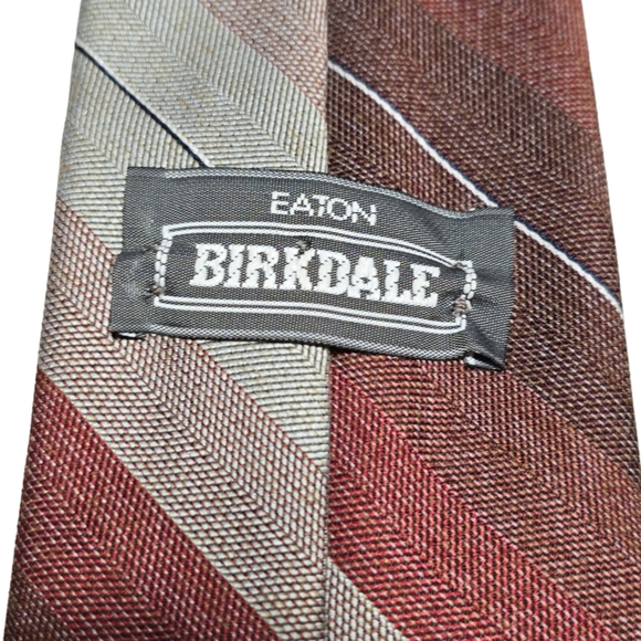 Vintage Eaton Birkdale Striped Neck Tie - Picture 2 of 4